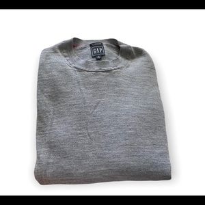 Size extra large tall gray merino wool gap sweater worn once